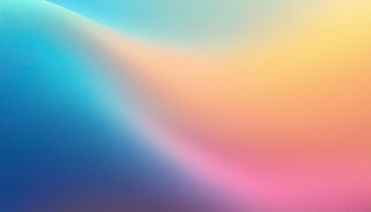 Obraz premium A background of Fluid grainy gradient in pastel colors