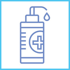 Antiseptic icon Design