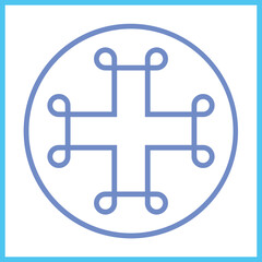 Medical Cross icon Design