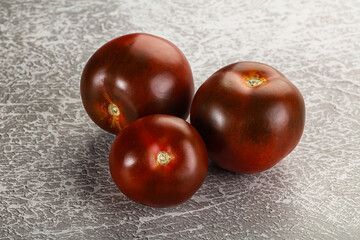 Organic natural juicy Kumato tomato