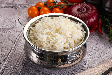 Indian cuisine Steamed basmati rice
