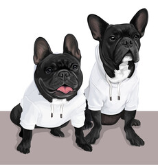 Avatar profile picture logo cartoon drawing illustration puppy minimal style