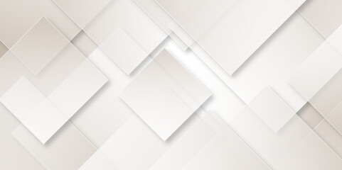 white and gray vector futuristic tech glow and shinning line simple modern abstract background. Modern lines pattern futuristic technology concept banner for cover, poster, presentation.