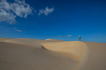 Hike in the desert
