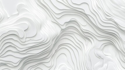 Fototapeta premium Abstract White Wavy Textures. Marble or stone mural background and wallpaper. AI generated image