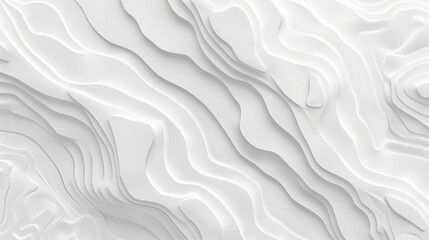 Obraz premium Abstract White Wavy Textures. Marble or stone mural background and wallpaper. AI generated image