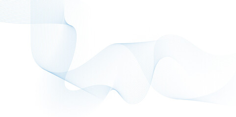 Abstract blue wavy lines Digital frequency track equalizer background. Curved wave smooth stripe seamless pattern. Wave lines created using blend tool. graphic design template banner business wave.