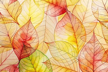 Autumn style background with warm colors