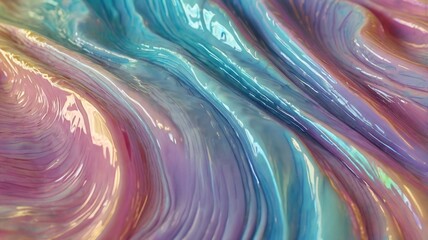Holographic Waves background