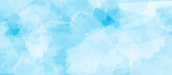 Abstract watercolor paper textured illustration. grungy violet gradient watercolor artistic brush paint stain background. light sky blue background.. retro aquarelle card design.