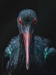 Close-up of an African Ibis Bird