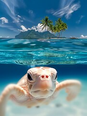 Greetings from paradise.