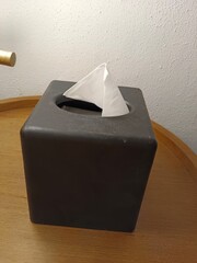 black tissue box photo