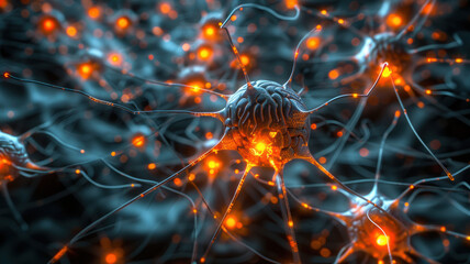 Glowing Brain Connections