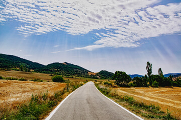 road to the mountains
