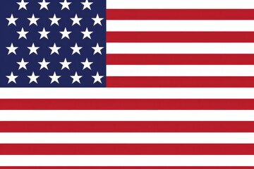 Obraz premium us flag election results 2024 