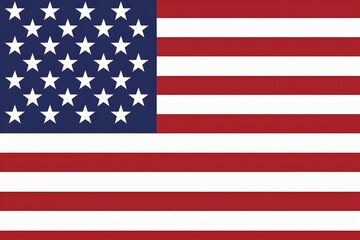 Naklejka premium us flag election results 2024 