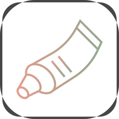 Ointment Tube icon Design