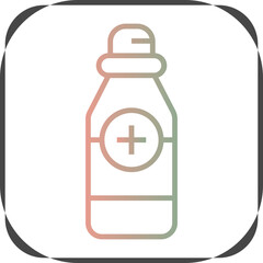 Obraz premium Health Syrup icon Design