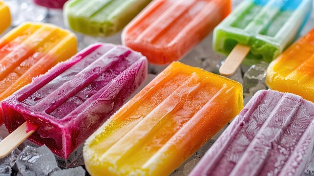Assorted Flavored Mexican Ice Pops