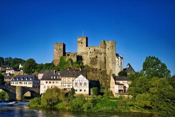 Naklejka premium Runkel an der Lahn Hessen