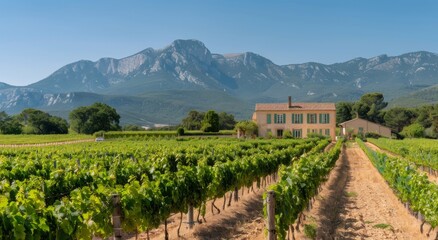 Vineyard House in Mountain Valley