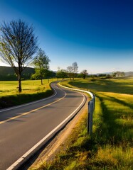 Fototapeta premium Road in the countryside