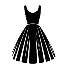 Stylish Women's Dress Silhouettes for Fashion Design