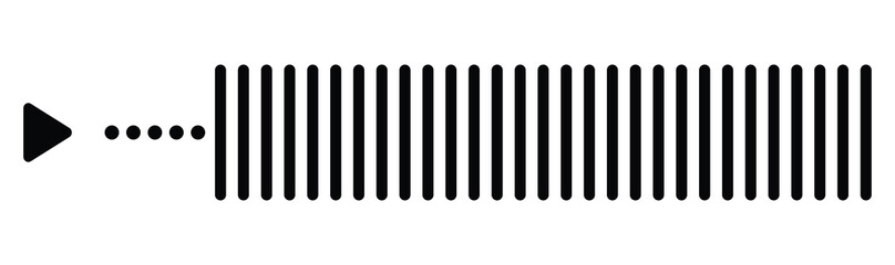 simple audio lines. voice message concept