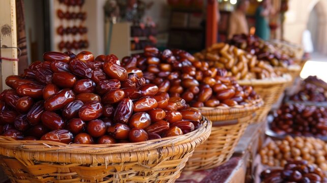 Fresh Saudi dates available at the Buraidah Dates Festival
