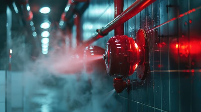 Fire alarm Water mist fire suppression systems