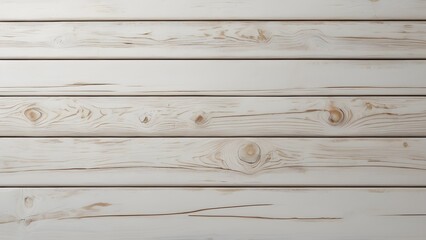 Naklejka premium A close-up, top-down view of a white wooden table, focusing solely on the texture of the fine boards.