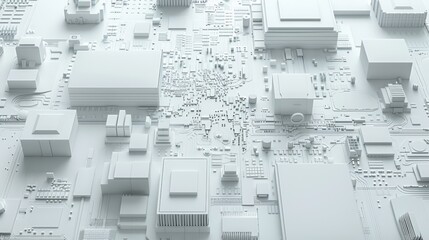 Big Data Technology and Cyber Security Concept with Intricate Paper Art Design Representing Digital Networks and Data Protection