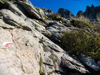 hiking the beautiful GR20 trail in corsica