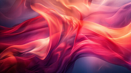 Obraz premium Abstract background with colored curve purple lines