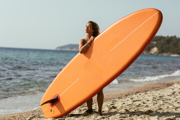 Paddle Boarding Day On the Beach