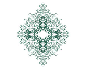 Baroque engraved. Victorian floral ornamental borders, vintage decorative frame elements. Vector illustration royal set for wedding invitation and greeting cards, ornaments romantic invitations