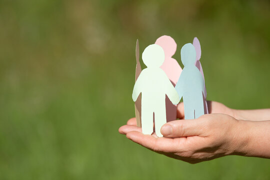 Children rights, equality, diversity, justice and hope concept, respect each other, tolerance and human relationship 