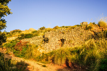 Castle of Santa Águeda - Sent Agaiz- , before 1232, municipality of Ferrerías, Menorca, Balearic Islands, Spain, Europe