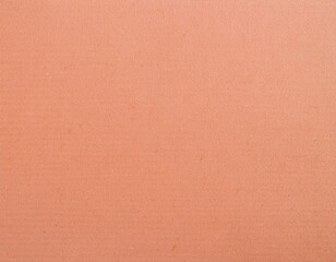 Fototapeta premium Abstract Peach recycled paper texture background. Old Kraft paper box craft pattern. top view.