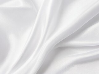 Gorgeous background texture of white cotton silk fabric