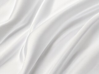 Obraz premium Gorgeous texture background of white cotton silk fabric