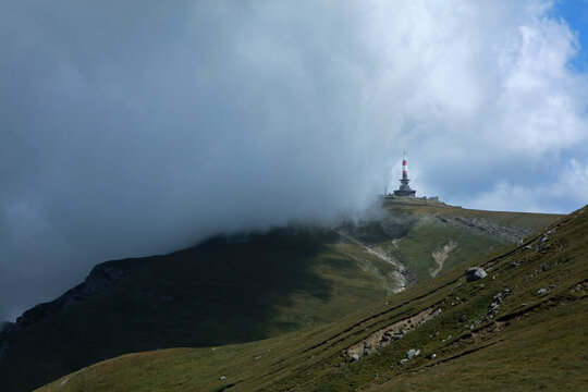 Costila Peak - 2490 m in Bucegi Mountains, Romania