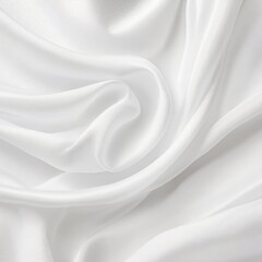 Beautiful white cotton silk fabric texture background