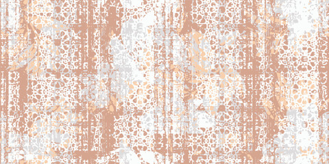 Seamless tiles pattern art work design.