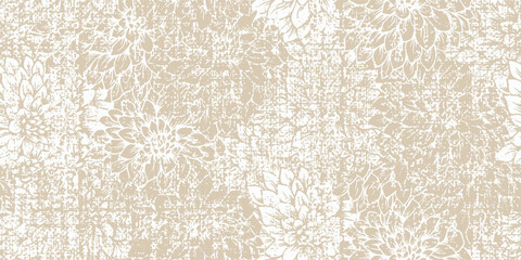 coastal style design home textile seamless pattern design floral geometric 