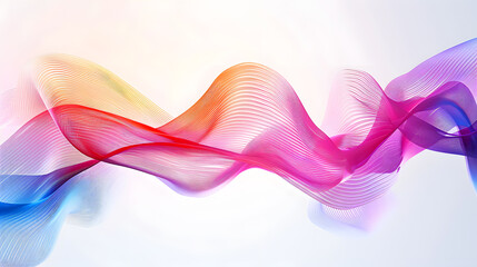 Abstract Flowing Lines Background, technology, datum, digital, background, dot, flow, flowing, glow, gradient, graphic, minimal, movement, smoo