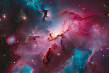 Obraz premium Galaxy's and nebulae