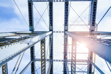 Purple People Bridge structural details