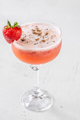 Strawberry fields cocktail